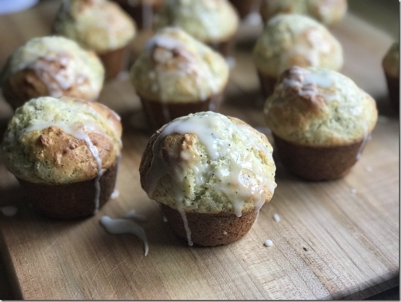 lemon poppy seed muffins