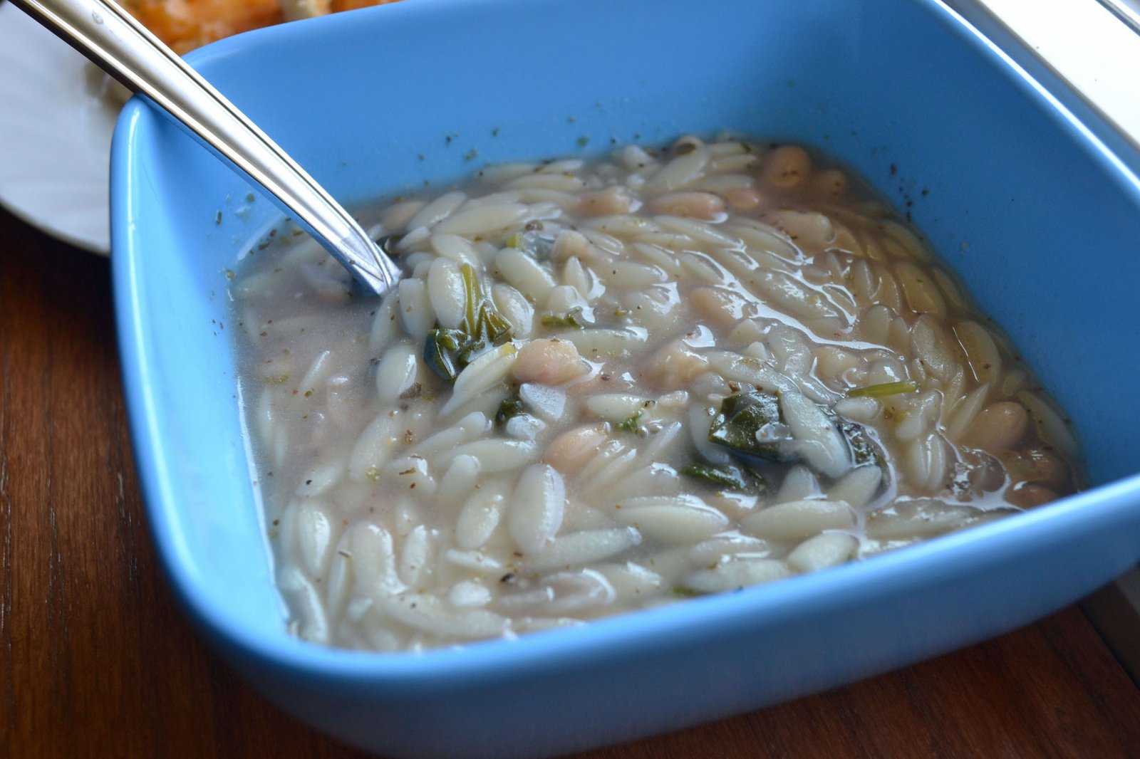 Spinach, Pasta and Bean Soup from Cooking Light