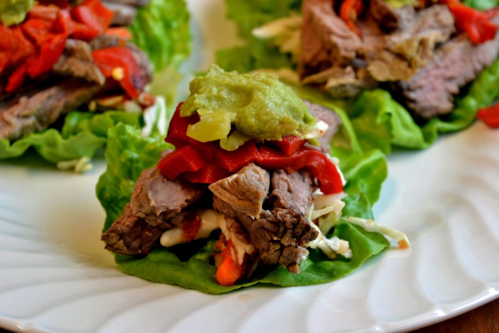 Spicy Beef Lettuce Wraps My Bizzy Kitchen