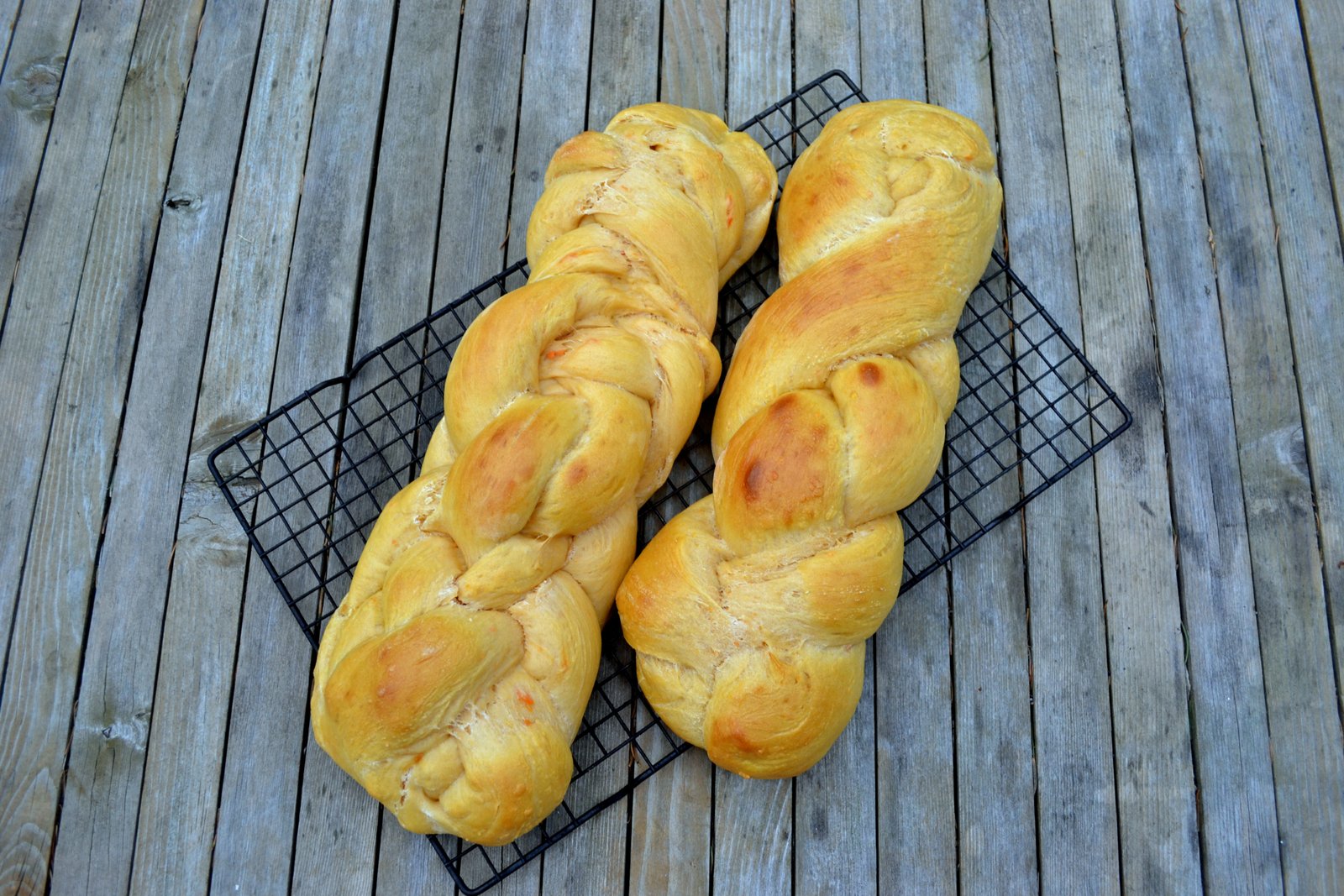 Sweet Potato Challah Bread