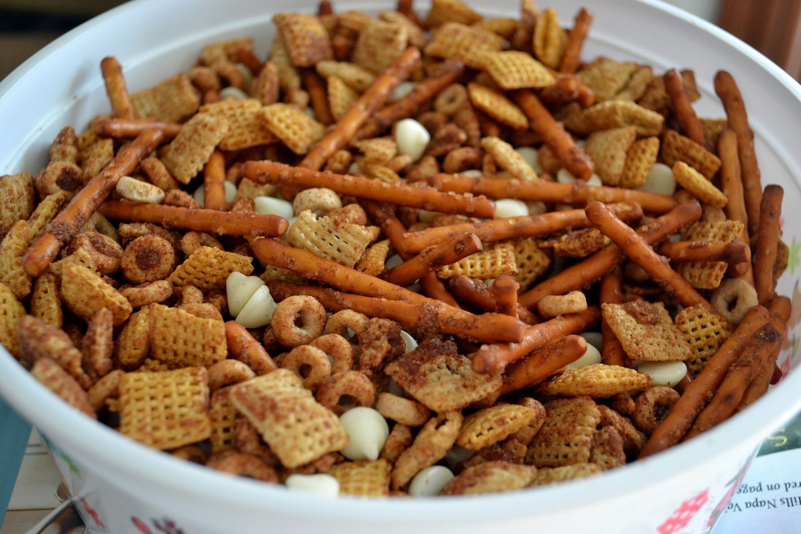 Chex Mix or Nuts and Bolts