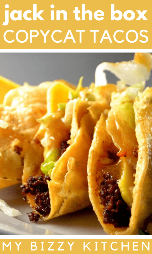 Jack in the Box Taco Recipe! Now you can make them at home!