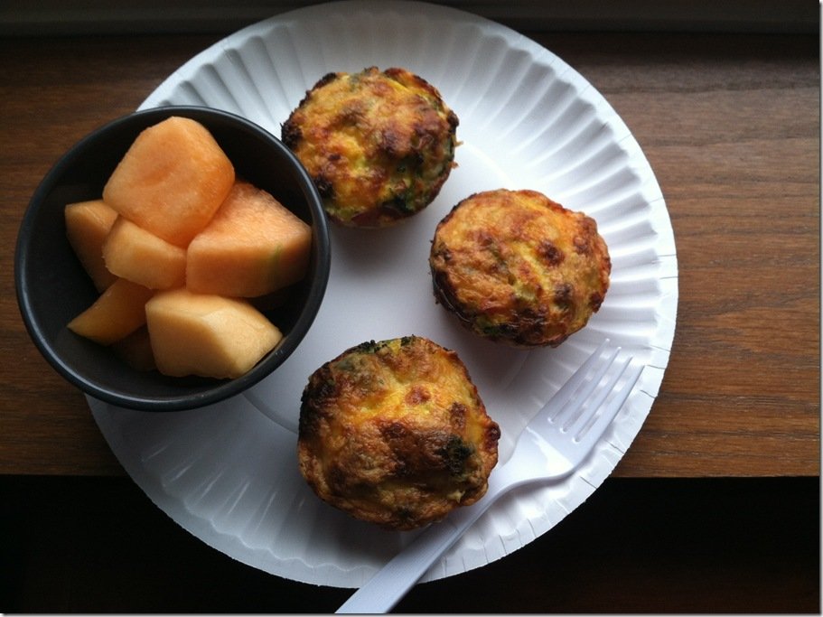 Broccoli and Cheese Breakfast Cups