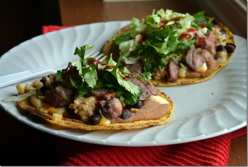 Beef Tostadas–or what I could eat every day
