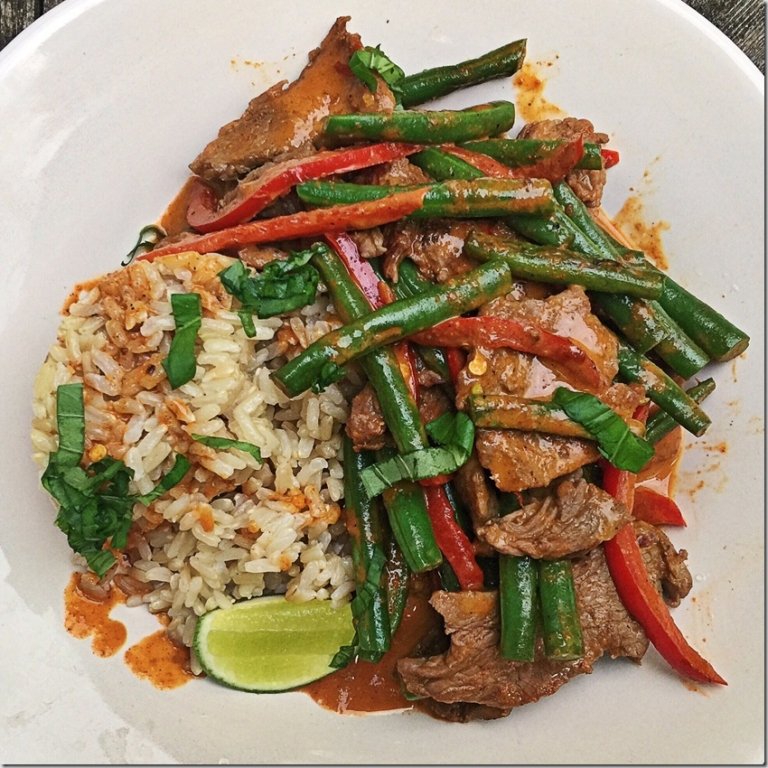 Spicy Thai Red Curry Beef My Bizzy Kitchen