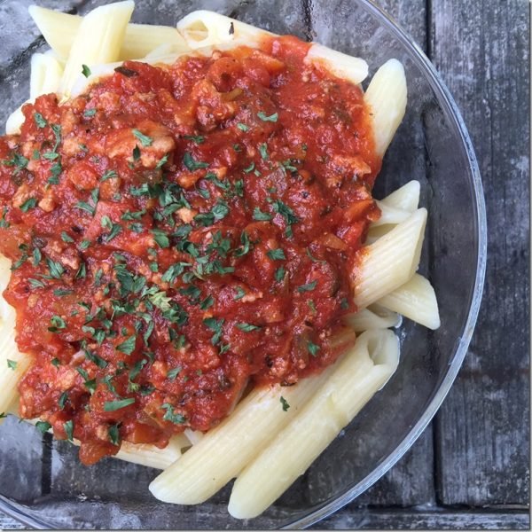 Healthy Bolognese | My Bizzy Kitchen