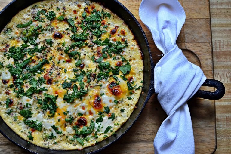 Sausage and Broccoli Frittata My Bizzy Kitchen