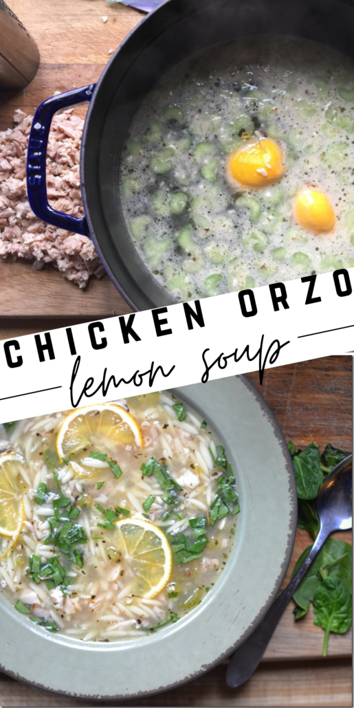 This Weight Watchers soup is a copycat version of Panera's Lemon Chicken Orzo Soup. It's a great comfort soup recipe perfect for those chilly winter months. The broth is cooked with fresh lemons that give it a burst of flavor. This simple healthy soup will become a family favorite in no time.