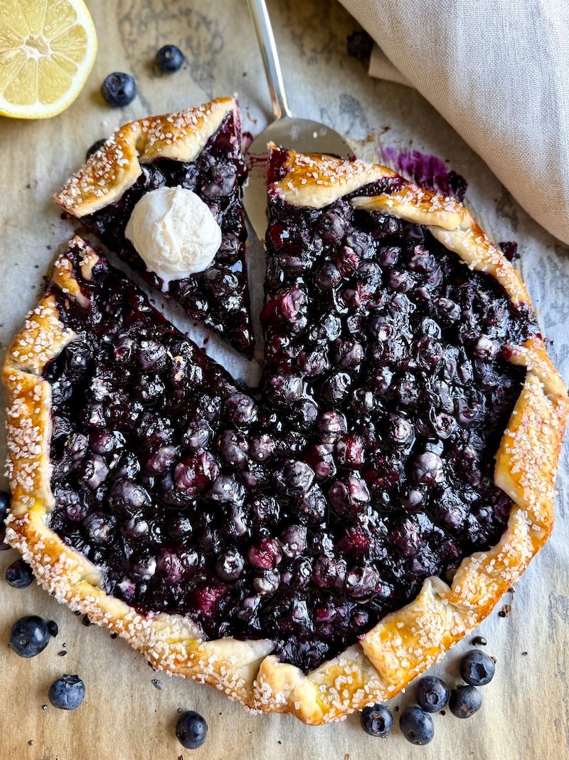Blueberry Galette
