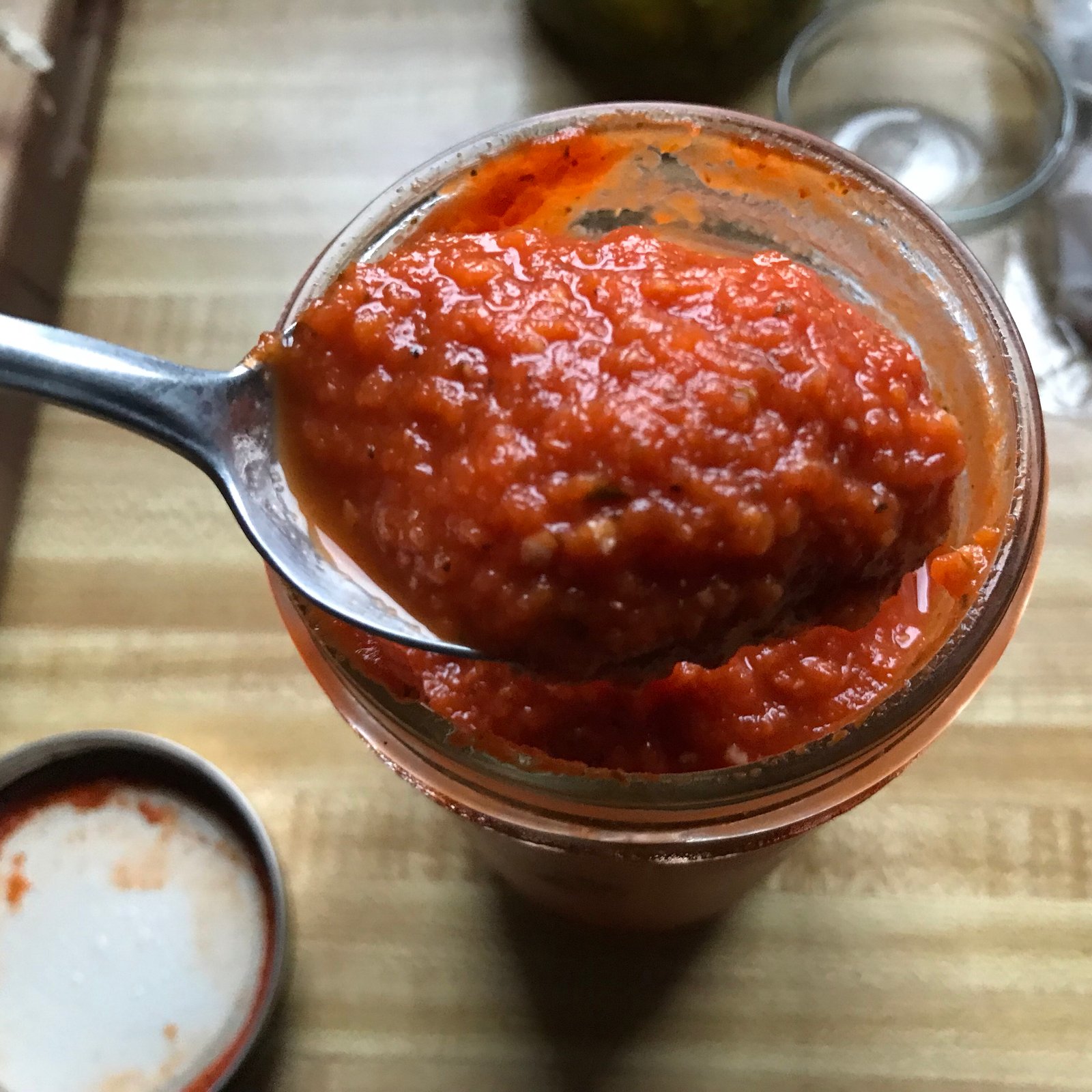 spicy-roasted-red-pepper-sauce-my-bizzy-kitchen