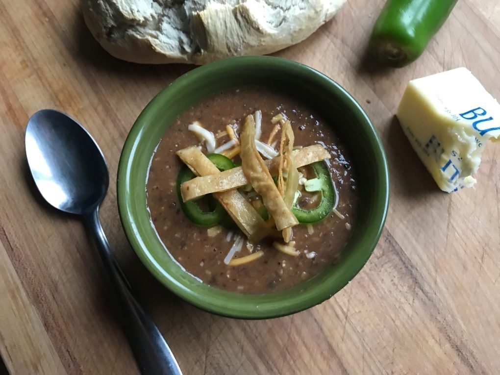 weight watchers black bean soup