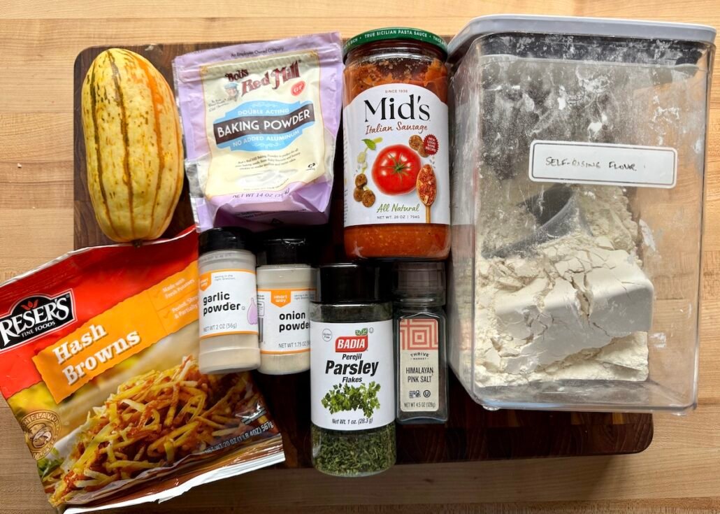 these are ingredients needed for delicata squash gnocchi