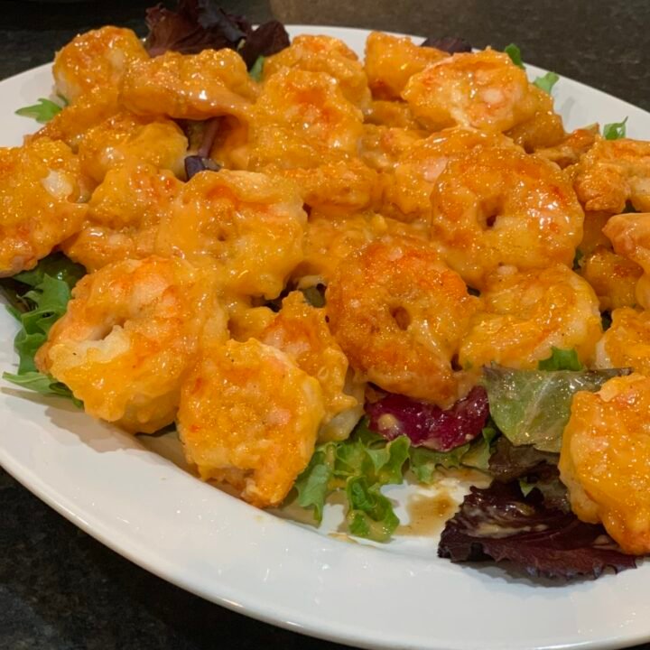 Bang Bang Shrimp Salad