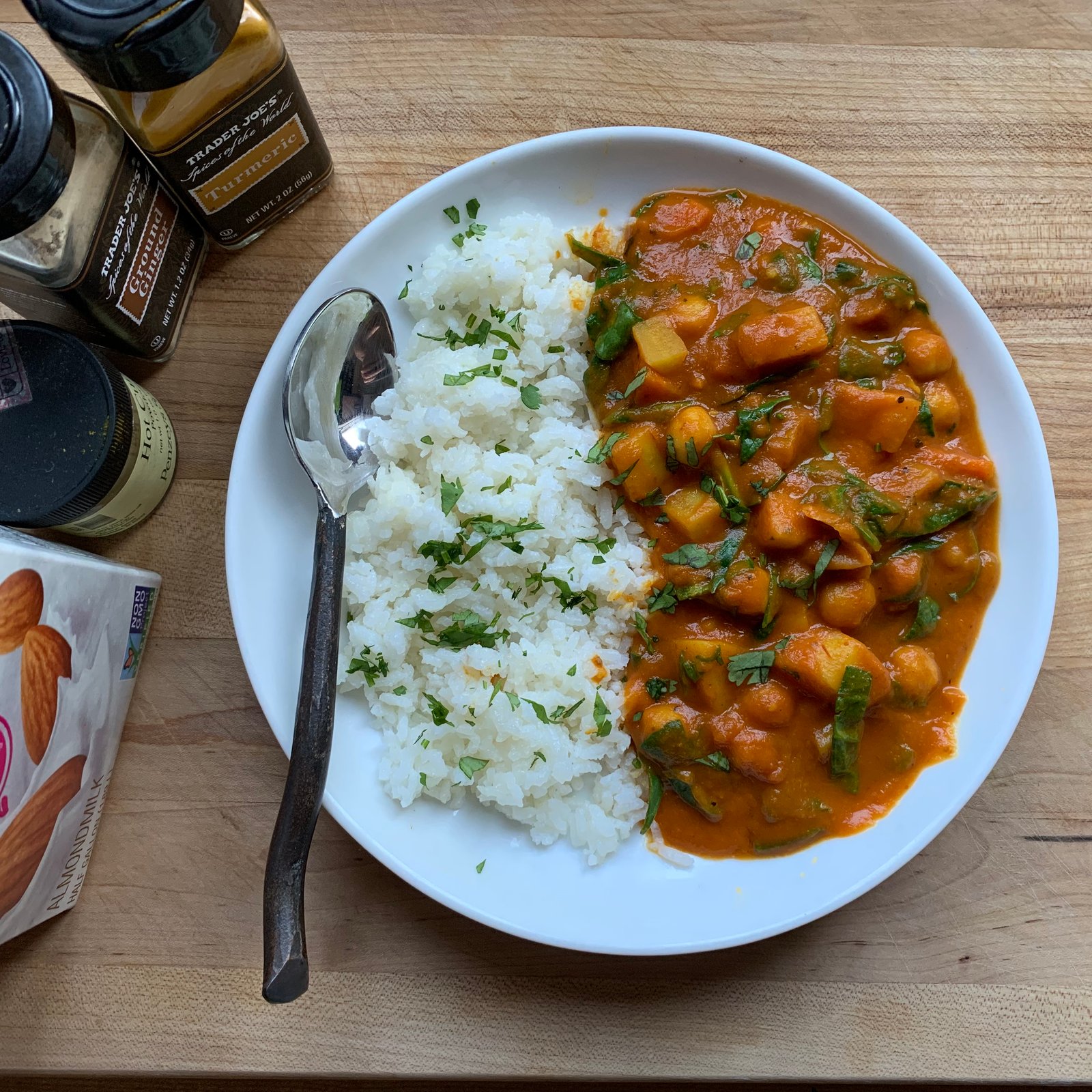 Chickpea and Pumpkin Curry