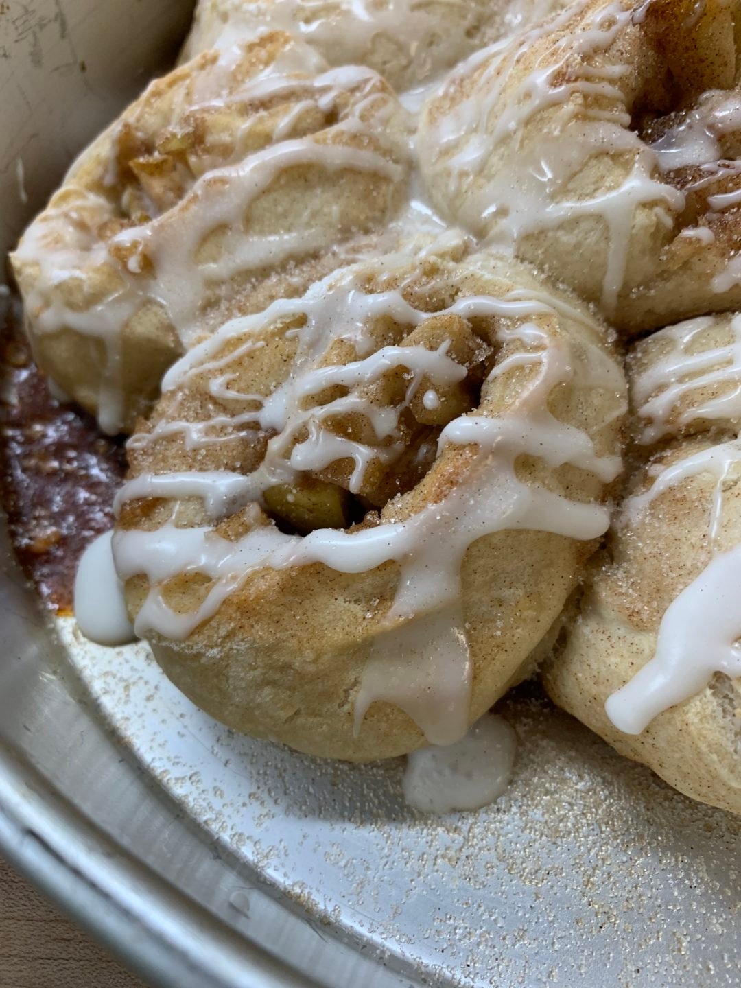 Skinny Pizza Dough Cinnamon Rolls My Bizzy Kitchen