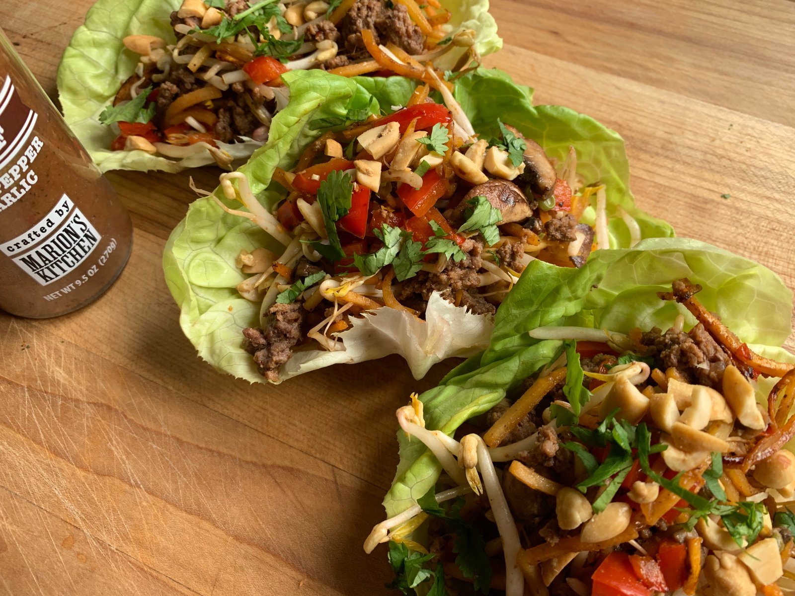 Thai Beef Cups