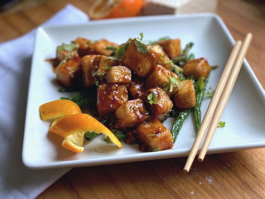 The Best Orange Tofu