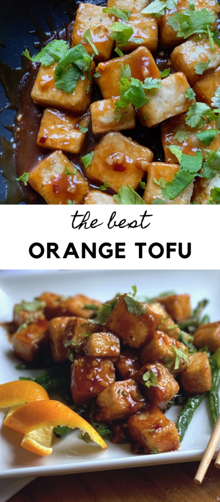For tofu and non-tofu lovers, if you love a good orange chicken dish, I promise you'll love this recipe! Vegan | 3 Smart Points | Vegetarian | Weight Watchers