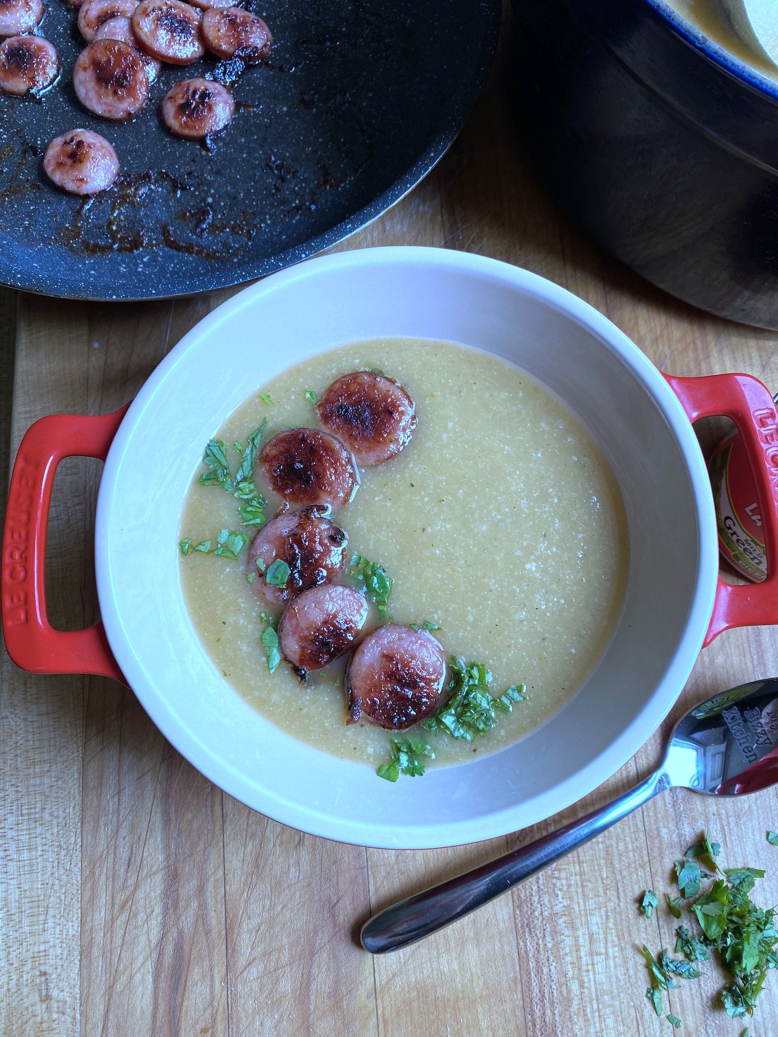 Easy Creamy Carrot Soup Recipe {The Nana Project}