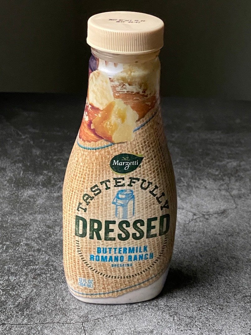 this is a photo of a bottle of ranch dressing