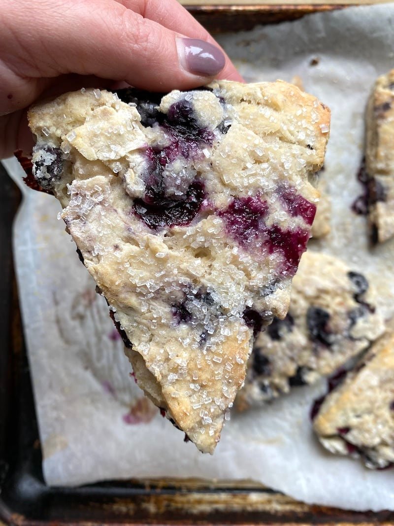 CROWDED KITCHEN: Blueberry Scones