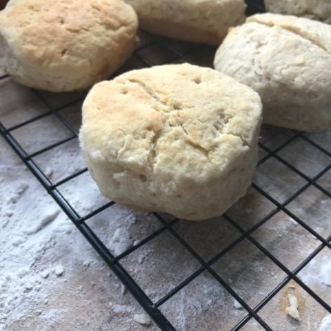 this is a photo of mock buttermilk biscuits