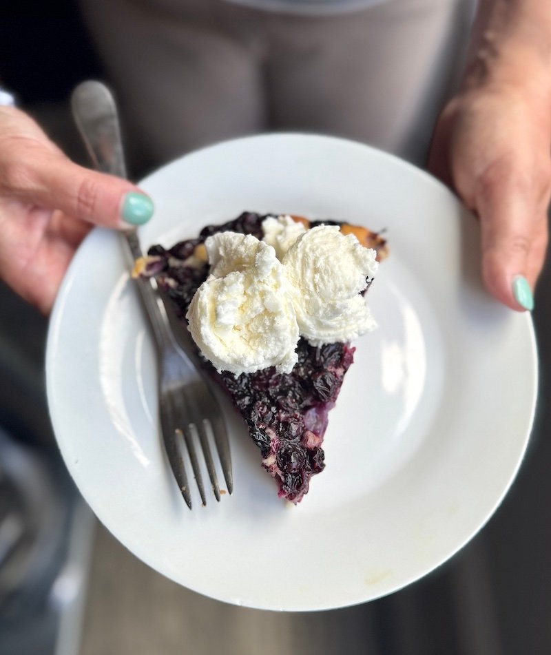 Blueberry Cobbler