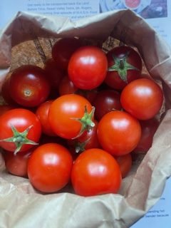 this is a bag of fresh cherry tomatoes