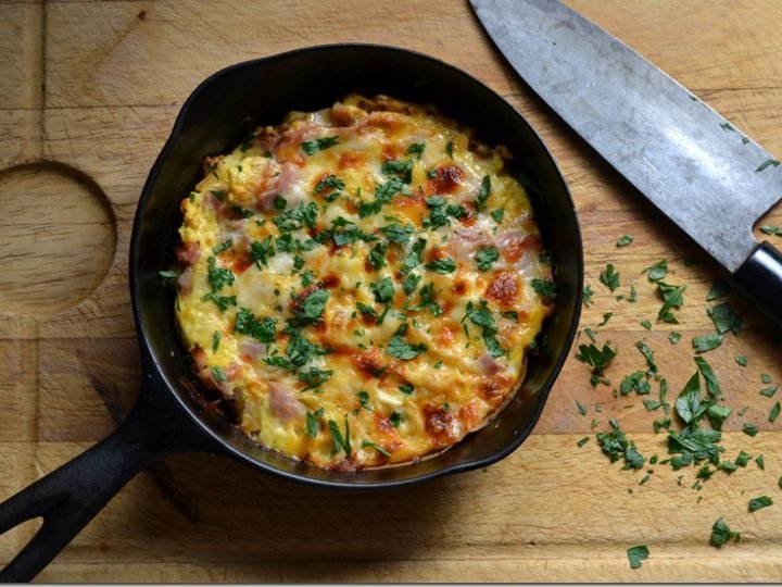 Cast Iron Skillet Omelette Pan Divided Small Frying Eggs Plate