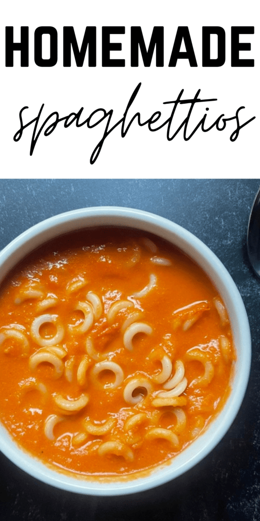 This bowl brings me right back to my childhood. These spaghettios are made with fresh tomatoes and the classic O anelli pasta. On all WW plans this is 9 points. #ww #weightwatchers #spaghettios