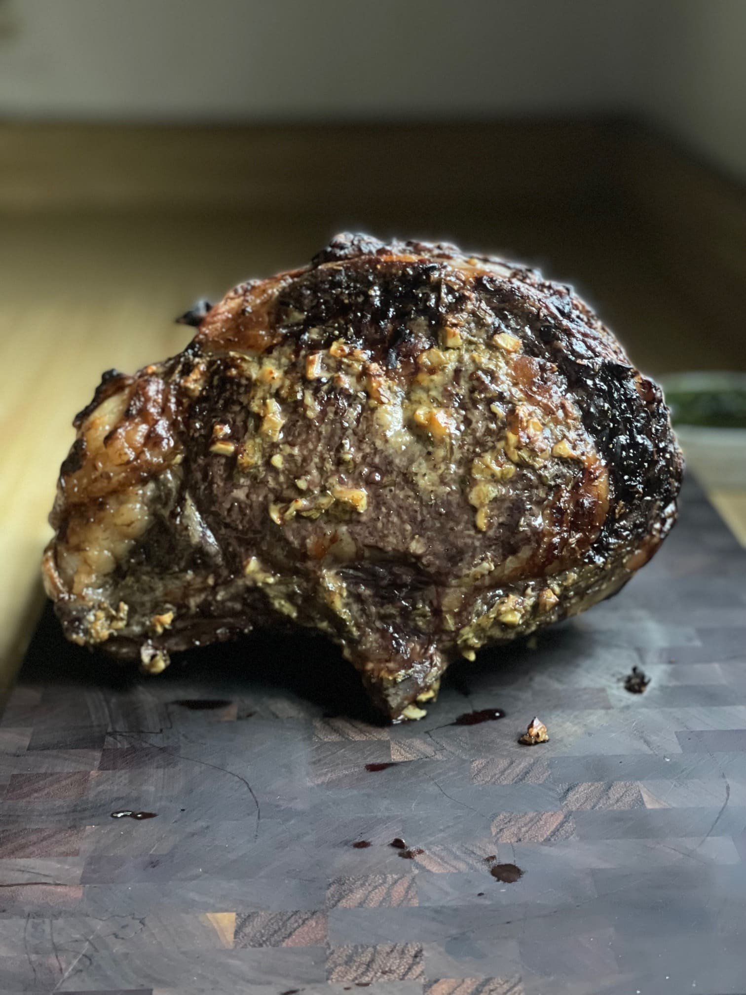 Oven Roasted Standing Rib Roast My Bizzy Kitchen