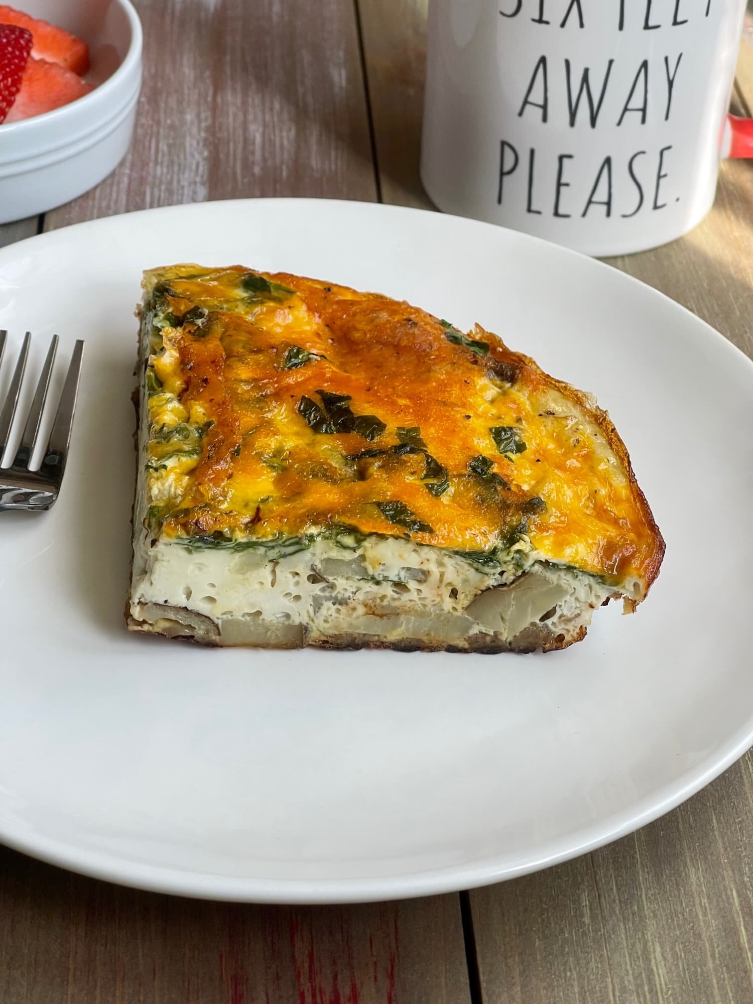 Potato And Sausage Frittata | My Bizzy Kitchen