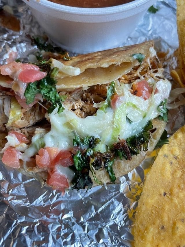 Chicken Birria Tacos