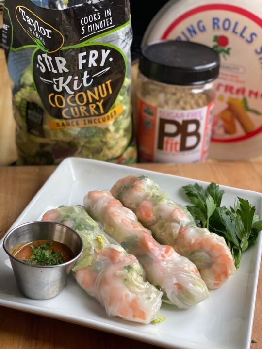 Easy Shrimp Spring Rolls — saltnpepperhere