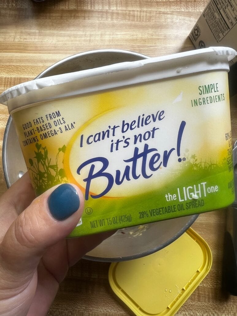 I can't believe its not butter