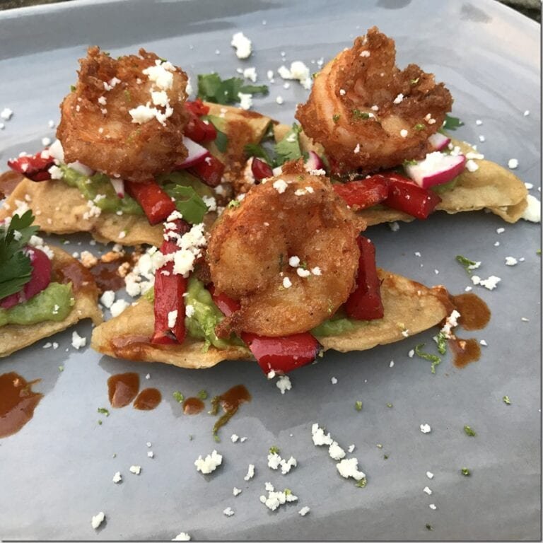 Shrimp Nachos My Bizzy Kitchen
