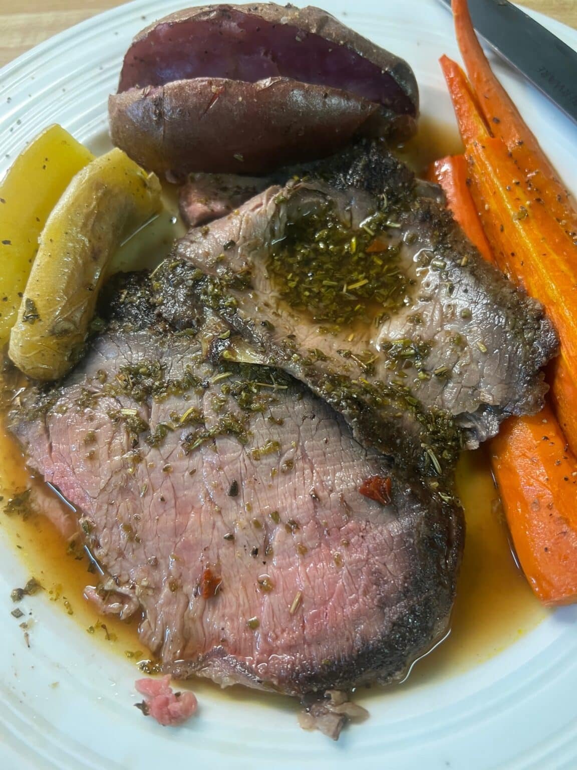 Oven Roasted Standing Rib Roast My Bizzy Kitchen