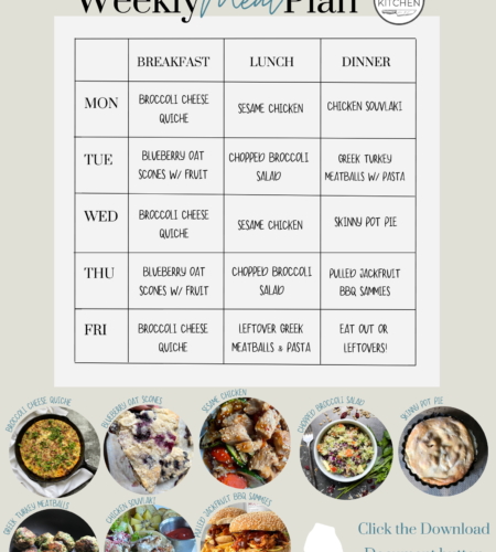 Weekly Meal Plan for Friday February 24th, 2023!