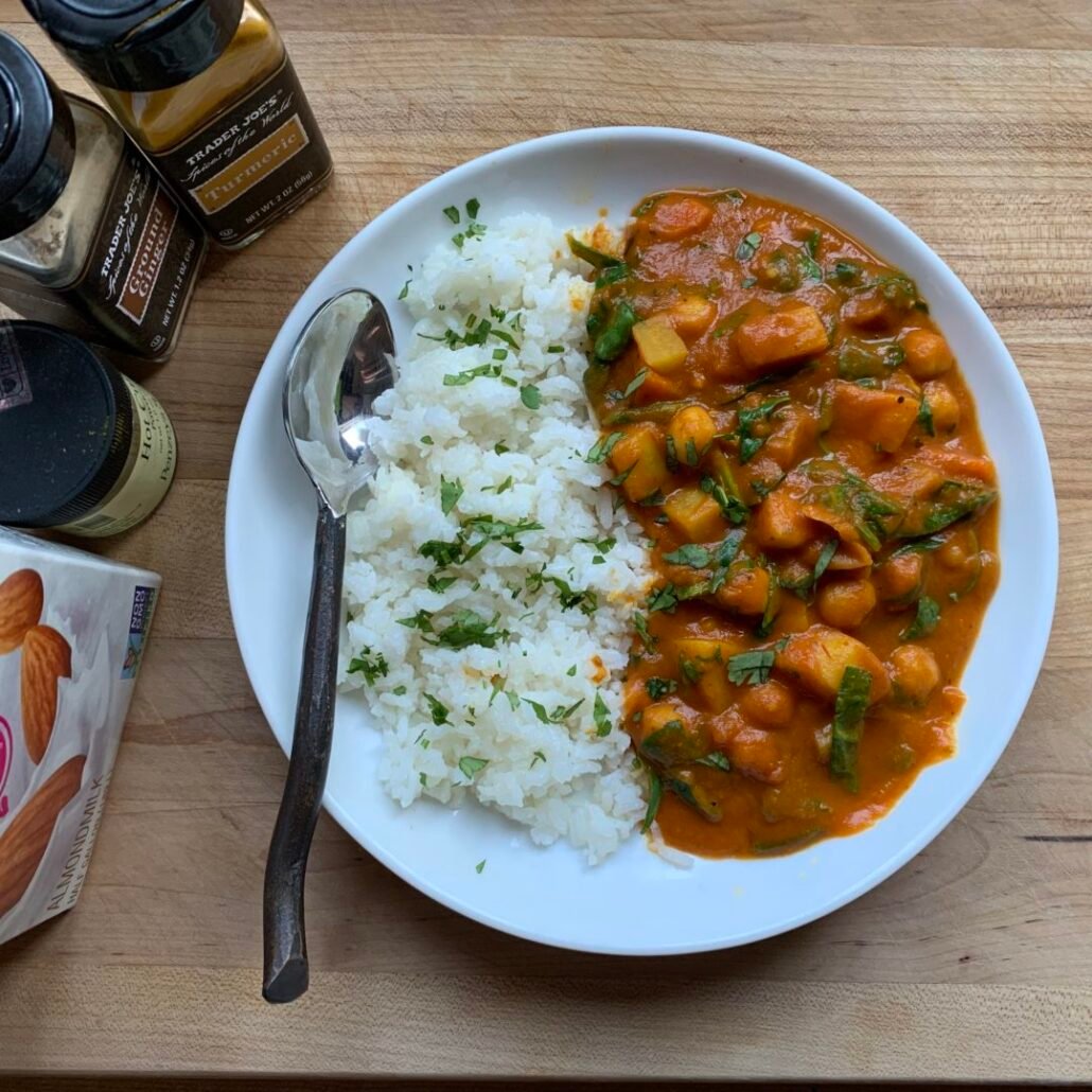 Chickpea and Pumpkin Curry My Bizzy Kitchen