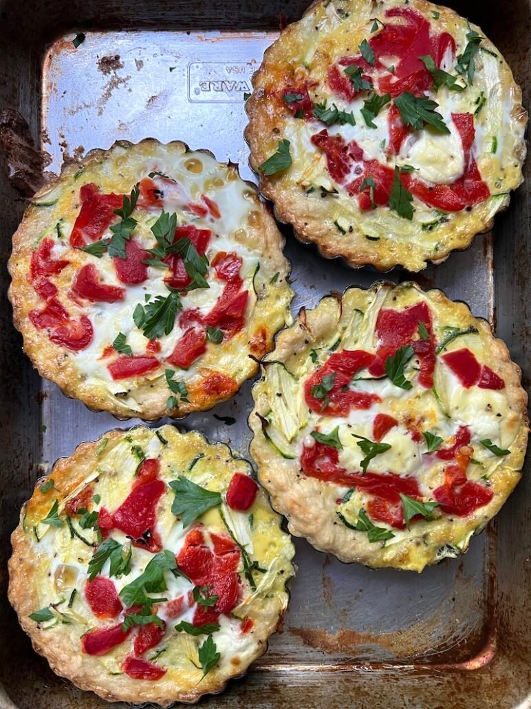 these are biscuit quiches