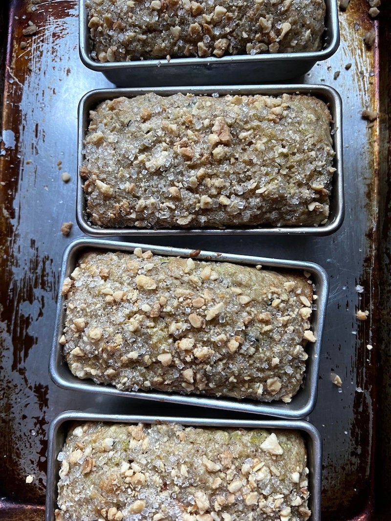 Mini Zucchini Bread My Bizzy Kitchen