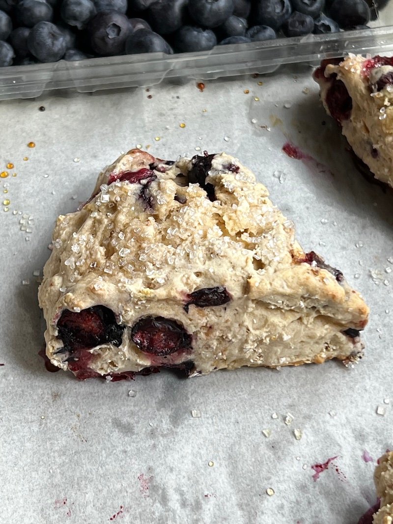 Sourdough Blueberry Scones My Bizzy Kitchen 7787