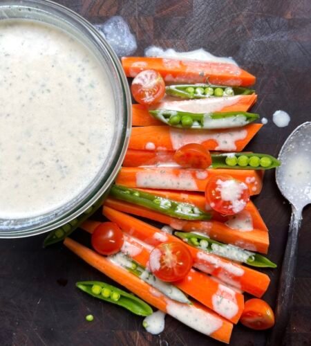 Cottage Cheese Tahini Dressing