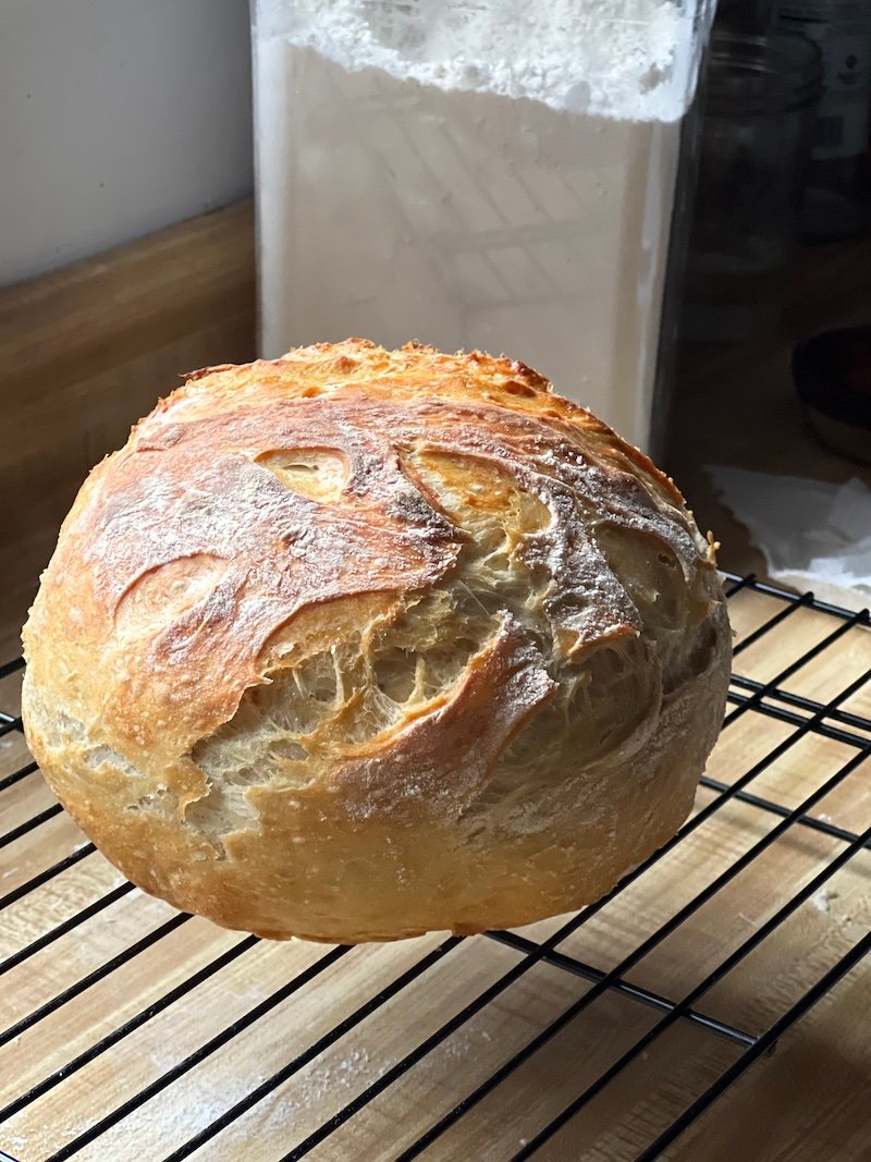 Cheater Sourdough Bread