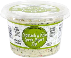 trader joe's spinach and kale dip