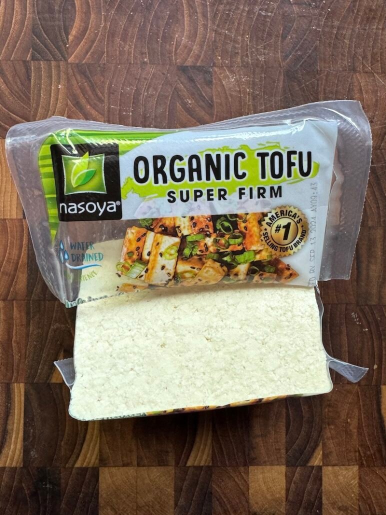 this is a package of super firm tofu