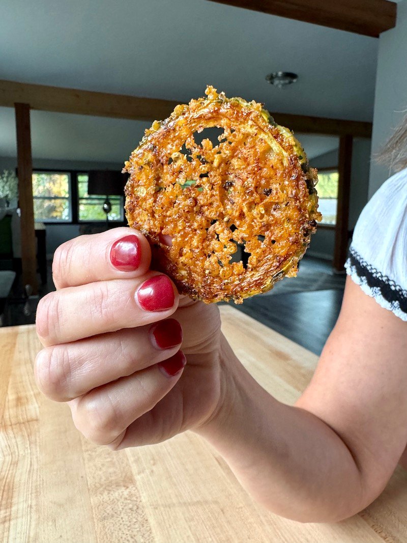 Crispy Delicata Squash Rings