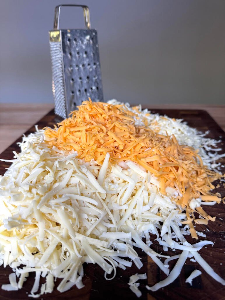 these are the four cheeses used to make ultimate macaroni and cheese