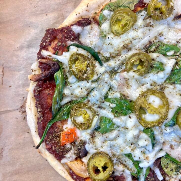 this is vegan skinny pizza dough