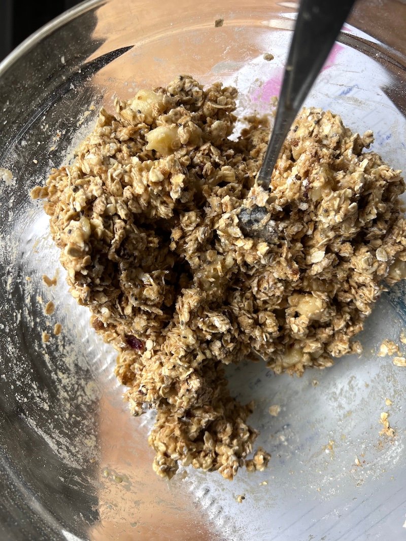 this is breakfast cookie batter